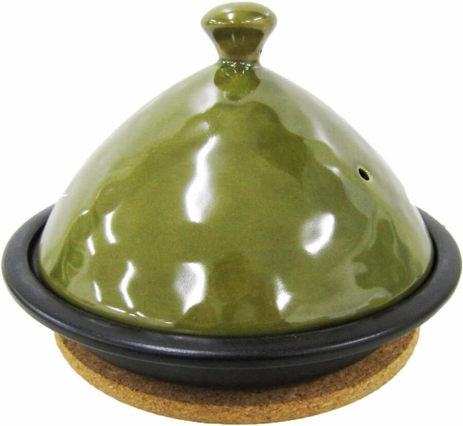 Gekookte Stoompan Keuken Stomer Gezond Koken Vaatwasserbestendig 23 cm Groen
