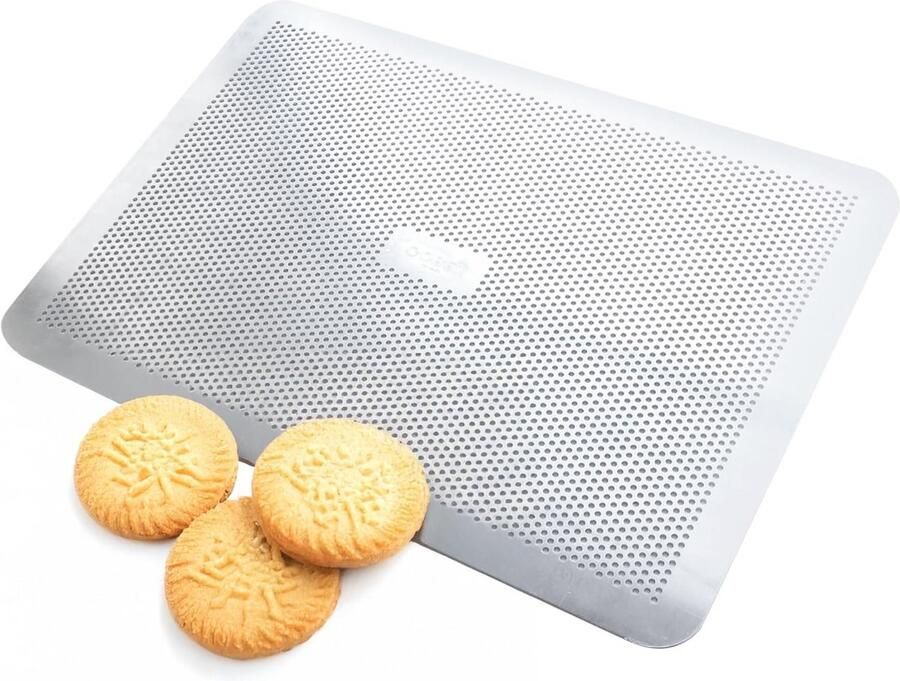 Geperforeerde Bakplaat Aluminium 30 x 40 cm Onmisbaar Bakgerei voor Perfecte Taarten