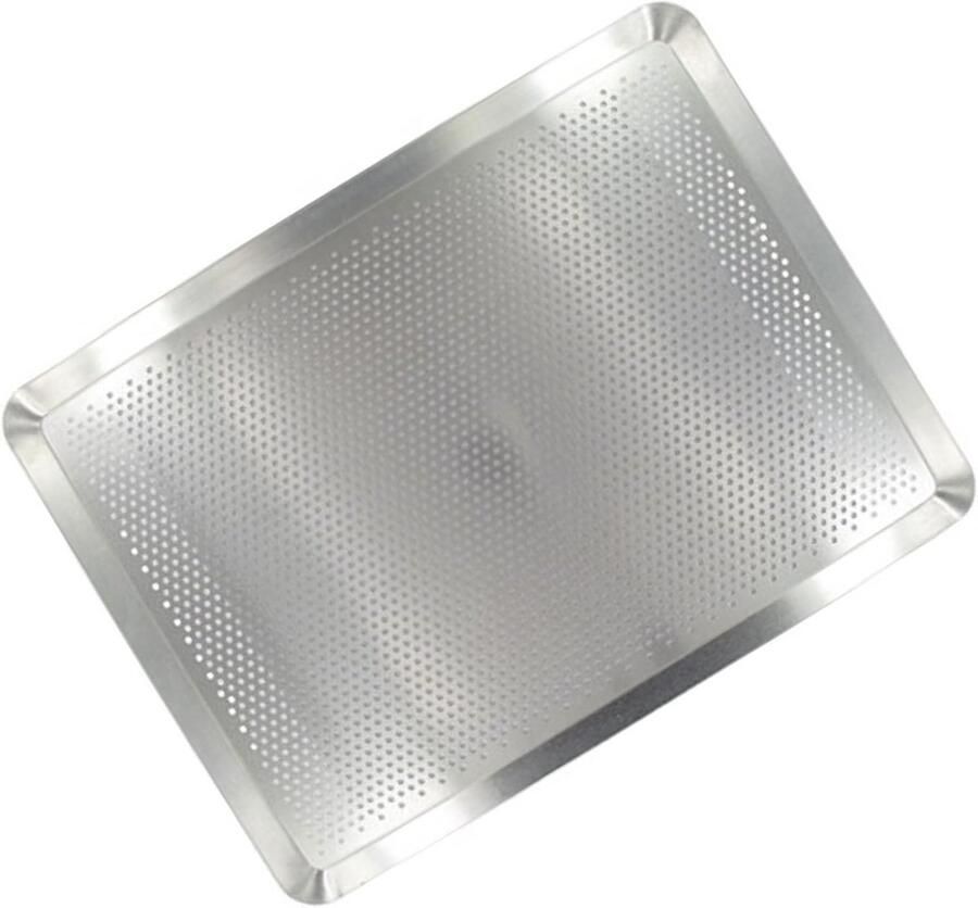 Geperforeerde Bakplaat Aluminium 40x30 cm Ovenplaat voor Perfect Ovenresultaat