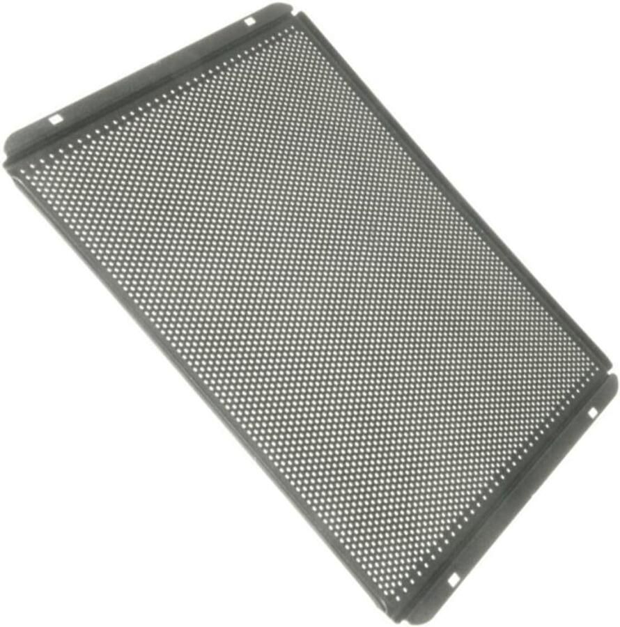 Geperforeerde Bakplaat met perforatie Bakken en Drogen Super Clean coating 465 x 385 cm Zwart