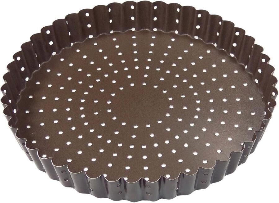 Geperforeerde braadpan 20 cm voor gelijkmatig garen