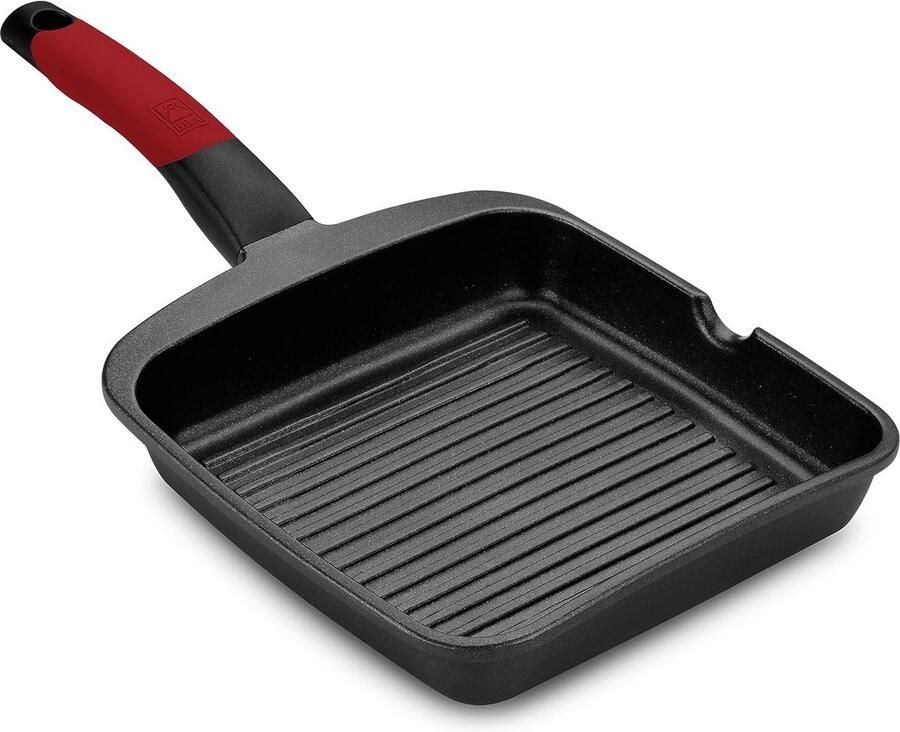 Geperforeerde Grillplaat 22 cm voor Inductiekookplaten