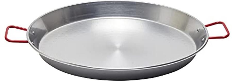 Gepolijst Staal Paella Pan 46cm