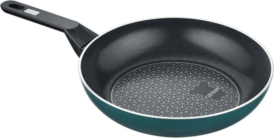 Gerecyclede Braadpan Inductie Koekenpan Koken en Bakken 100% Gerecycled Aluminium 28 cm Zwart