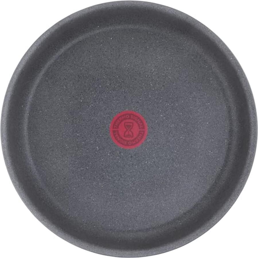 Gerecycleerde braadpan Ø 28 cm voor gas oven en inductie met afneembare handgreep - Foto 2