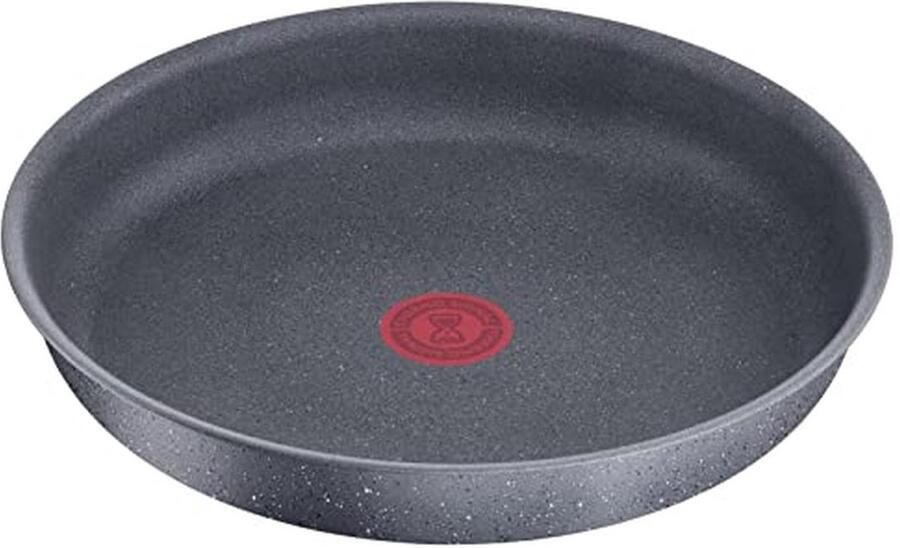 Gerecycleerde braadpan Ø 28 cm voor gas oven en inductie met afneembare handgreep - Foto 2