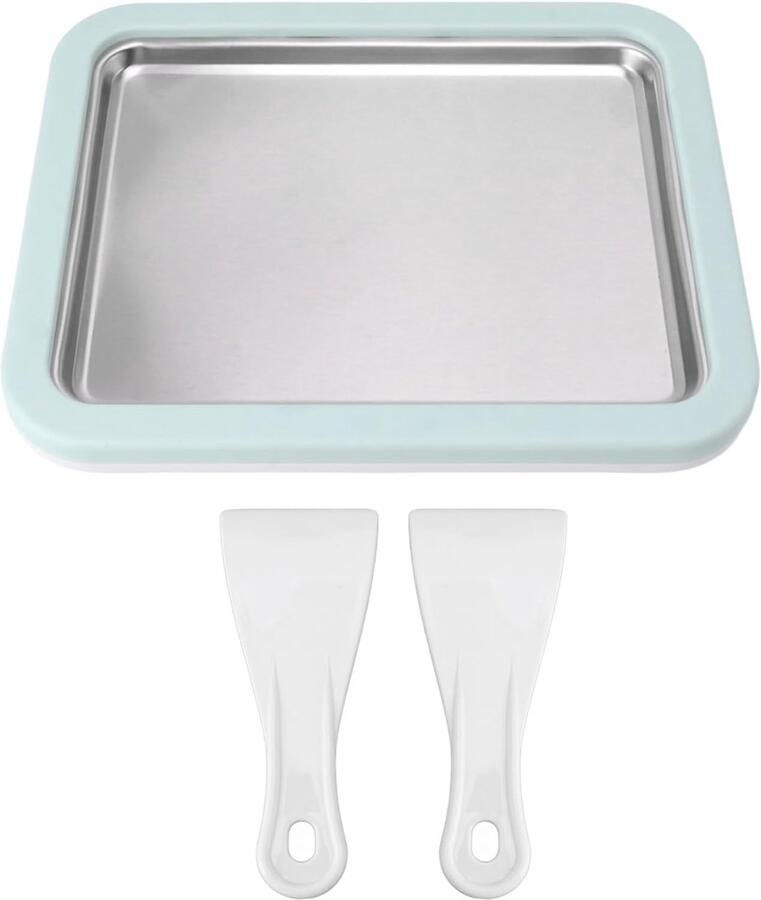 Gerolde Ijsmachine Dessertmaker Zelfgemaakte Desserts Snel Invriezend 26x21cm