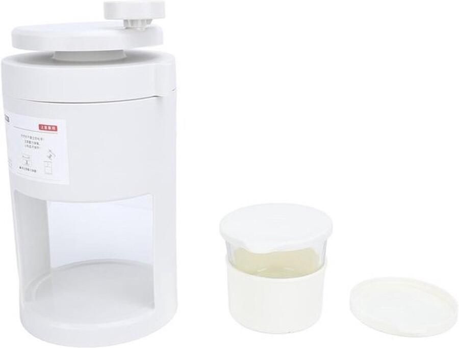 Geschoren Ijsmachine Ice Crusher Snow Cone Maker Thuisgebruik Drankjes Maken Handmatig Aangedreven