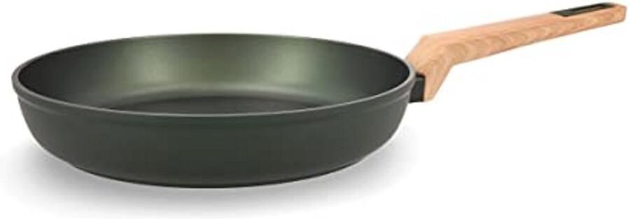 Gesmeed Aluminium Koekenpan 26 cm Antiaanbaklaag en Geschikt voor Inductie