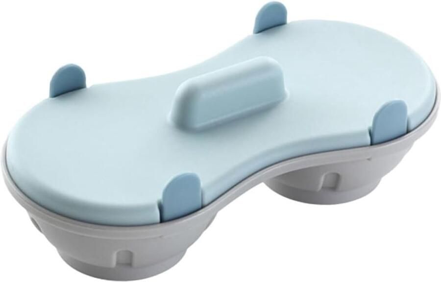 Gestoomde eierkom 1 st. gestoomde eierdop Eierstoomboot Magnetron Eierkoker Magnetronbestendige Eierkoker PP-materiaal Eierkoker Stijlvolle Eierkoker Mand Pan Pot Niet-mini-eierkoker Gestoomde Eierko