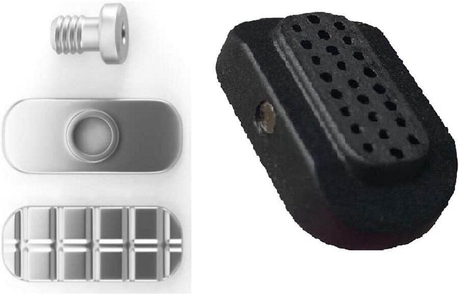 Geventileerd Oven Deksel met Verstelbare Pusher Set P2 P3 Vervanging Accessoires