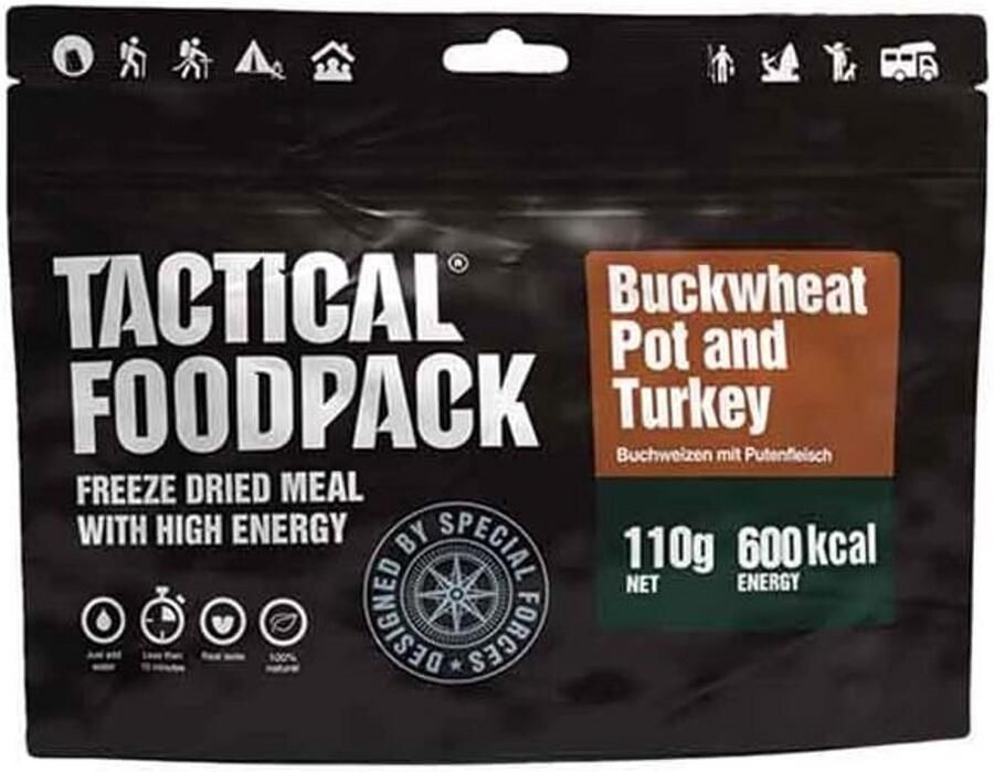 Gevriesdroogde Maaltijd Kip Rijst Tactisch Outdoor Voedsel voor Wandelen en Kamperen