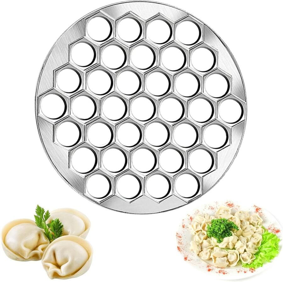 Gevulde deegzakken ravioli-vorm pelmeni vlees ravioli maker doe-het-zelf knoedelmaker vormer handmatige deegzakvorm deegvorm deegpers bakken pelmeni-vorm metalen vorm