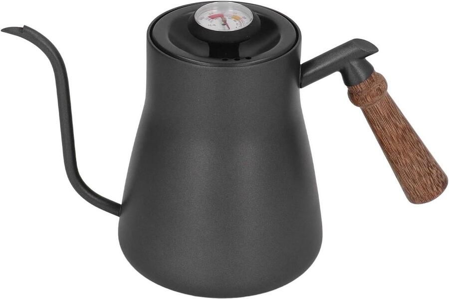 Giet over Waterkoker Koffiezetapparaat Pot Koffie Zetten Zwanenhals Druppeltuit 850 Ml Rood