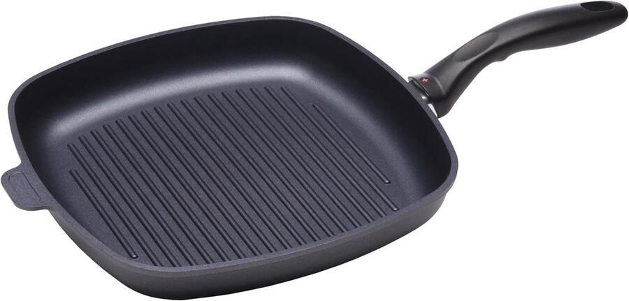 Gietaluminium Grillpan met Diamant Versterkte Anti-Aanbaklaag Ovenbestendig