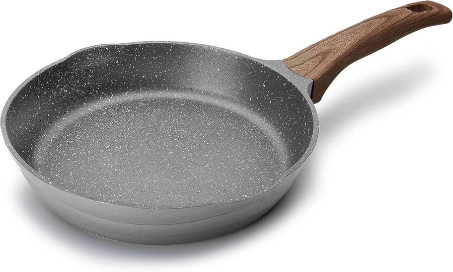 Gietaluminium Pan 28 cm Anti-aanbak Geschikt voor Inductie Gietaluminium