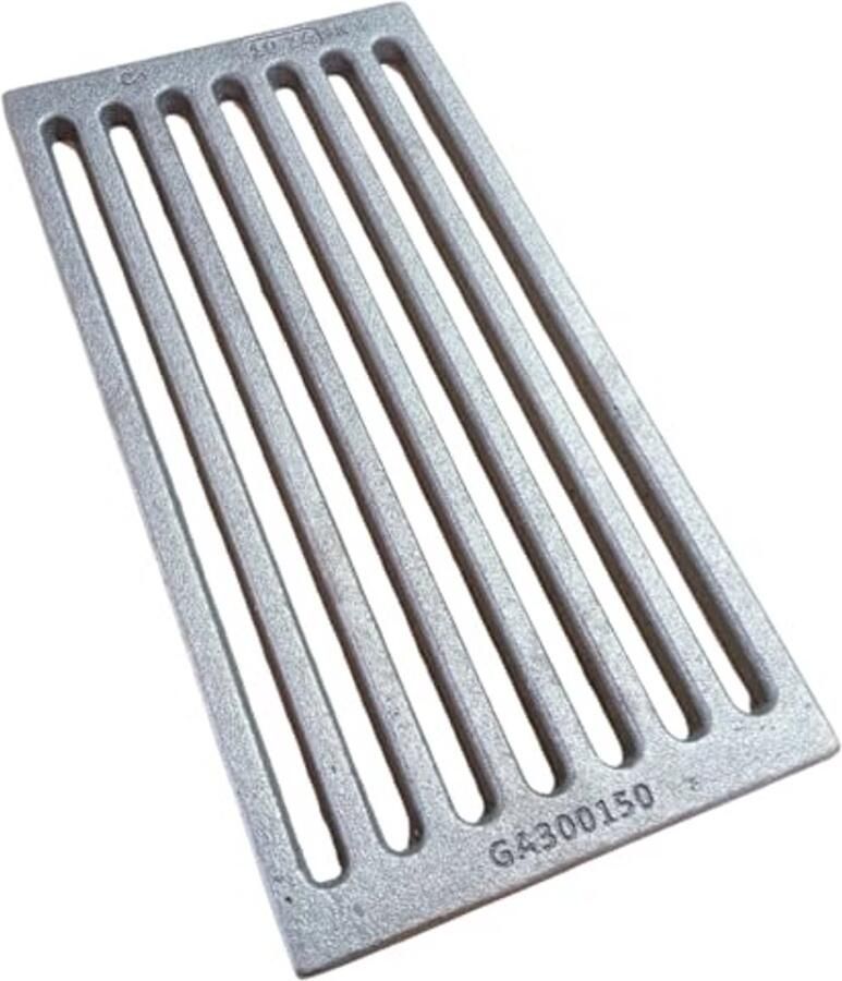 Gietijzeren Asopvangrooster 30 x 15 cm Duurzaam en Efficiënt voor Ovens en Open Haarden