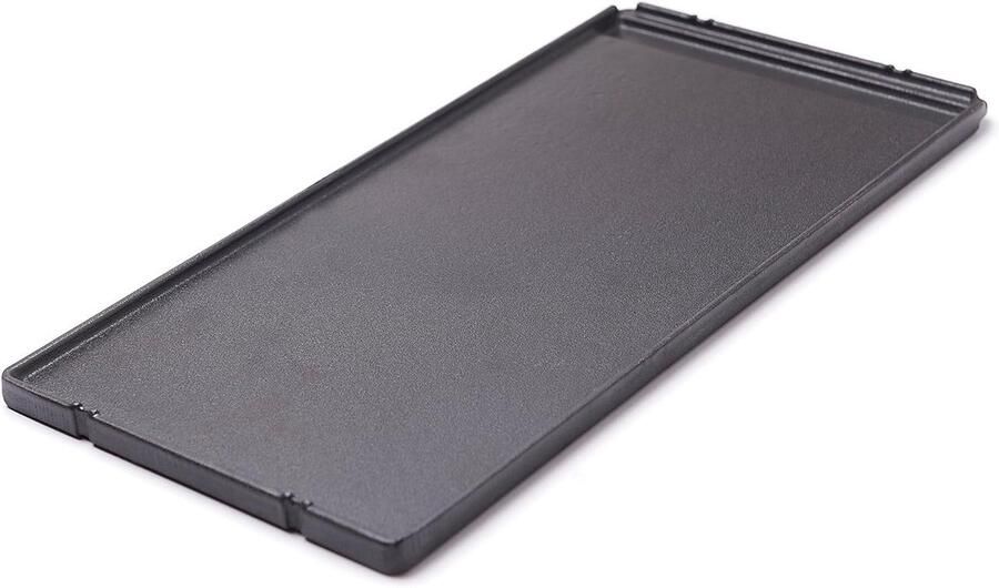 Gietijzeren Bakplaat Grillplaat Accessoire Barbecue Gerechten Exacte Pasvorm 43 cm Zwart