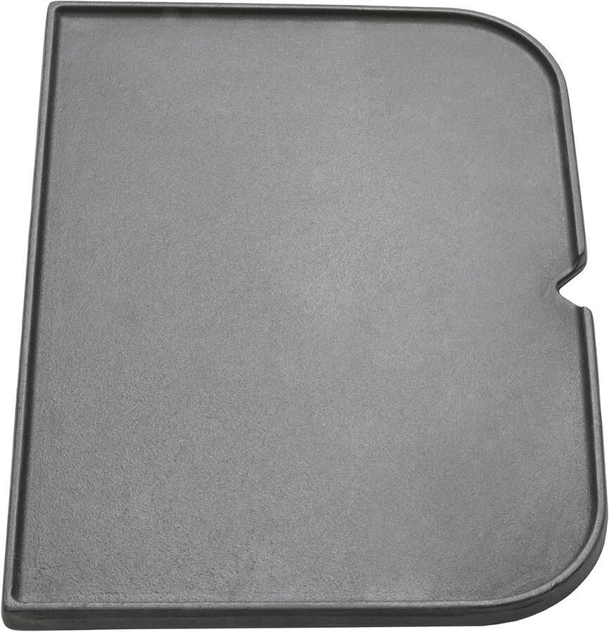 Gietijzeren Bakplaat Grillplaat Plancha Buiten Koken Zwaar Gietijzer 414x295x15mm Zwart