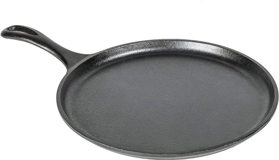 Gietijzeren Bakplaat Pannenkoekenpan Koekenpan Ontbijt Bereiden Natuurlijke Easy-Release Afwerking 2667 cm Zwart