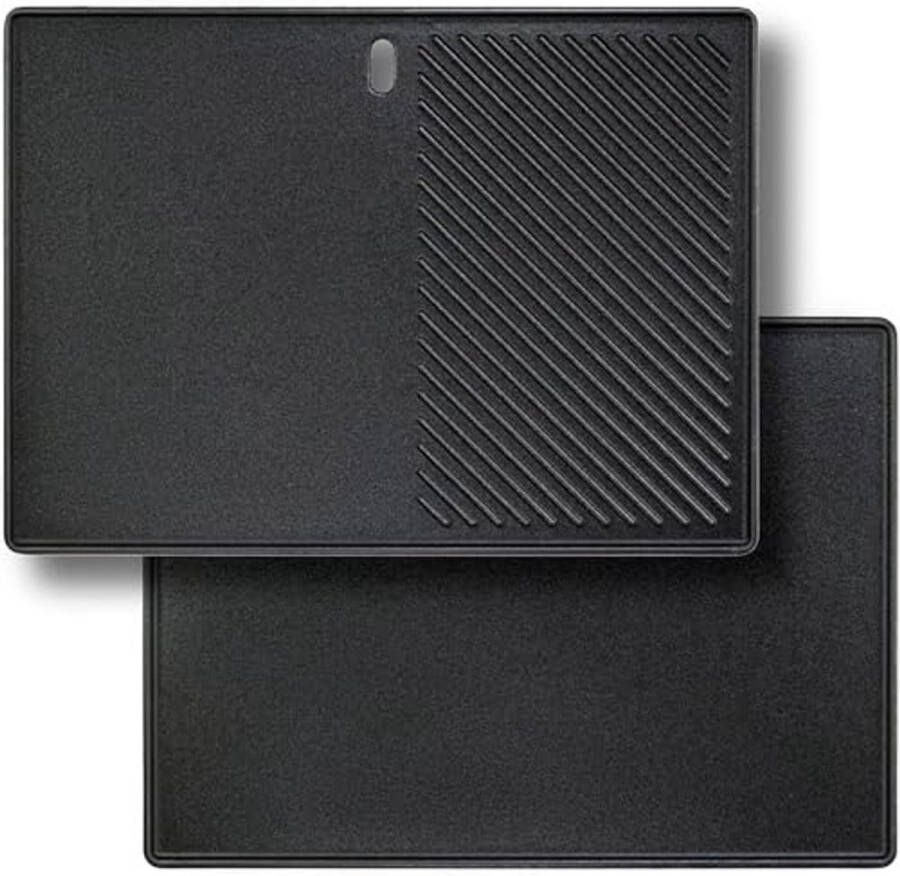 Gietijzeren BBQ Bakplaat voor Gas BBQ 43 5 x 31 5 CM