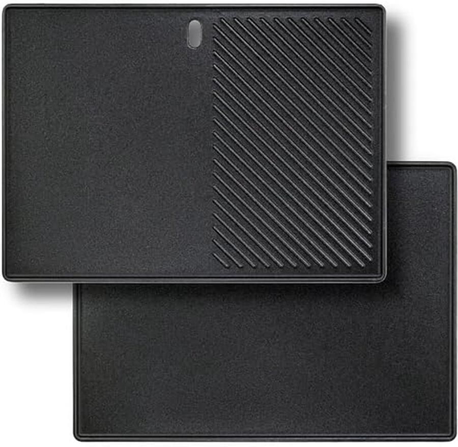 Gietijzeren BBQ Bakplaat voor Gas BBQ 43 5 x 31 5 CM