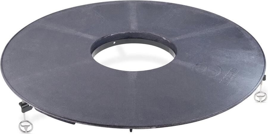 Gietijzeren BBQ Vuurplaat voor Kogelgrill Hoogteverstelbare Plancha