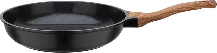 Gietijzeren Braadpan 28 cm met Antiaanbaklaag en Schenktuiten