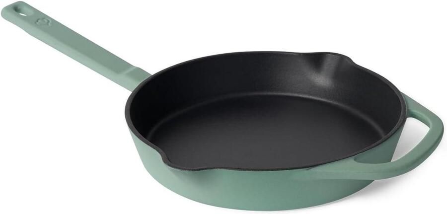 Gietijzeren Braadpan Emaille Pan Langzaam Garen Warmte Vasthoudend Ø24 cm Mint