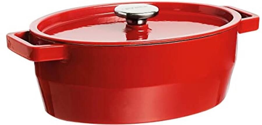 Gietijzeren Braadpan Ideaal voor Evenwichtige Warmteverdeling en Voedselhygiëne