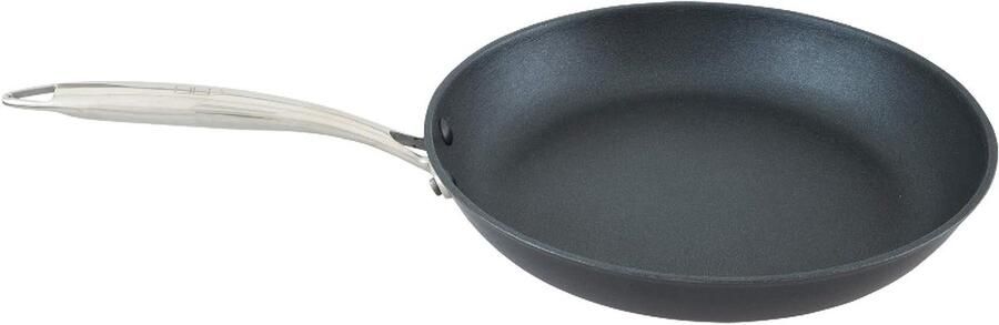 Gietijzeren Braadpan Koekenpan Antiaanbak Vetarm Koken Excalibur Antiaanbaklaag 20 cm Zwart