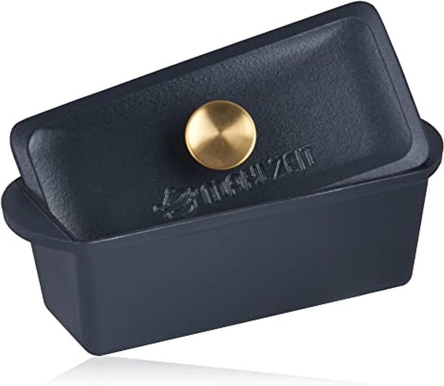 Gietijzeren Braadpan met Deksel Geëmailleerd 3 Liter Geschikt voor Inductie Voor Koken en Bakken