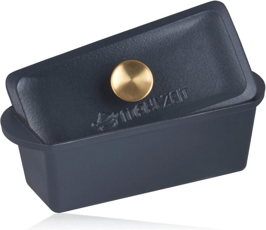 Gietijzeren Braadpan met Deksel Geëmailleerd 3 Liter Geschikt voor Inductie Voor Koken en Bakken