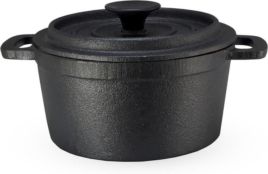 Gietijzeren Braadpan met Deksel Kookpan Stoofpan Slowcooking