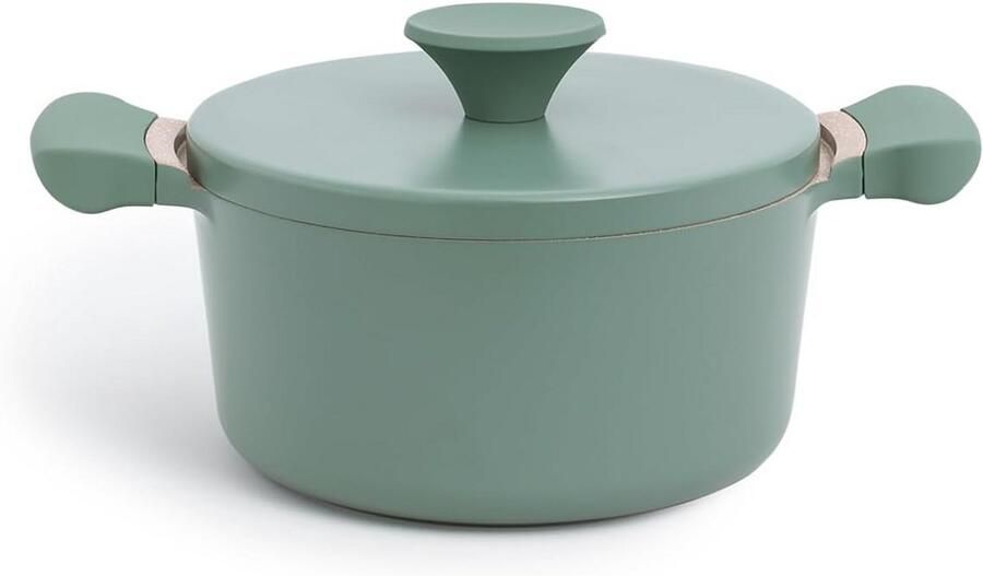Gietijzeren braadpan met keramische coating Ø24cm Antiaanbak Geschikt voor alle warmtebronnen