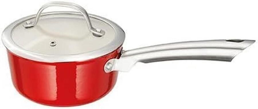 Gietijzeren Braadpan Rood 1.4 Liter Compact Kookgerei