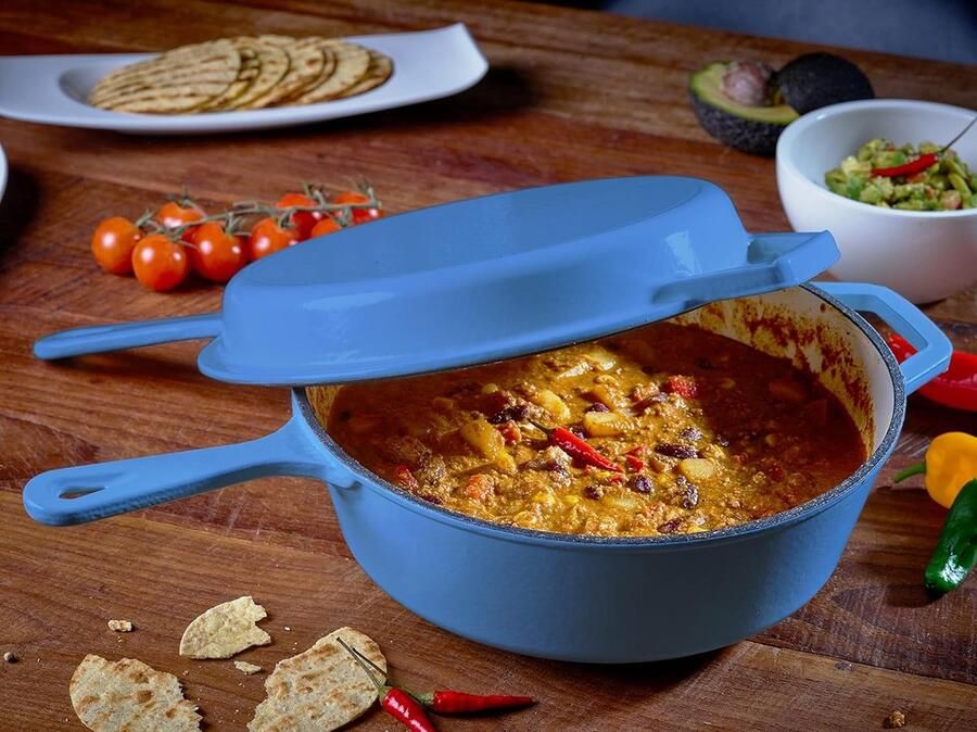 Gietijzeren Braadpan Voor Alle Warmtebronnen stoofpan