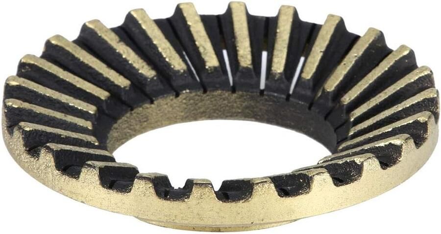 Gietijzeren Branderafdekking Fornuis Onderdelen Gelijkmatige Vlamverdeling Directe Vervanging 9.98 x 9.98 x 3 cm Zwart