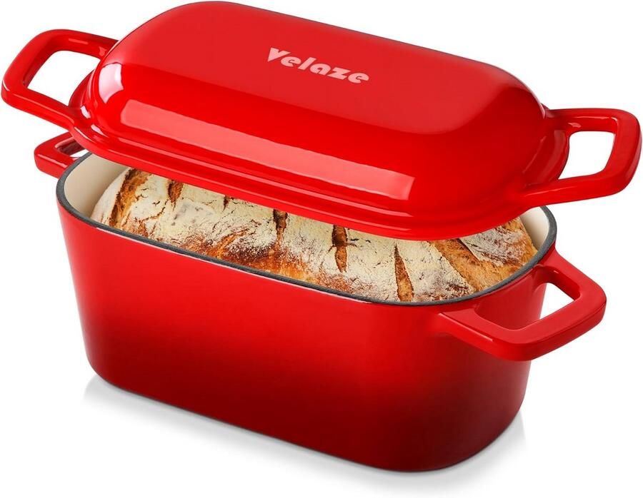 Gietijzeren Dutch Oven Braadpan voor Zuurdesembrood Bakken