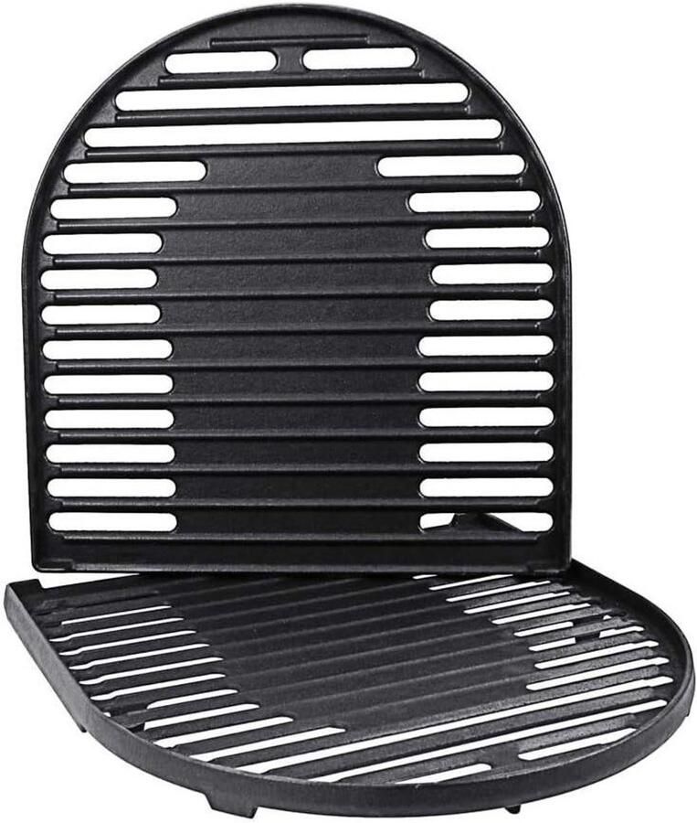 Gietijzeren Grill Roosters Barbecue Platen Buiten Koken Professionele Sear Mark 33 x 31.5 cm Zwart