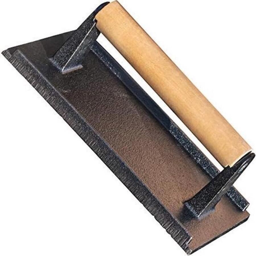 Gietijzeren Grillgewicht met Houten Handvat Heavy Duty Steak en Burger Pers voor Grills