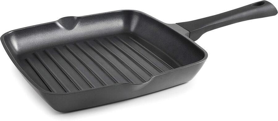 Gietijzeren Grillpan Vierkant Met Antiaanbaklaag Voor Alle Warmtebronnen