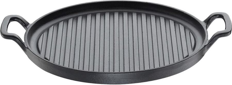 Gietijzeren Grillpan Vierkant met Twee Handvatten 26x26 cm