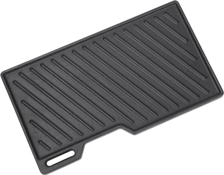 Gietijzeren Grillplaat 41 5 x 23 5 cm Omkeerbare Plancha voor Gasgrills