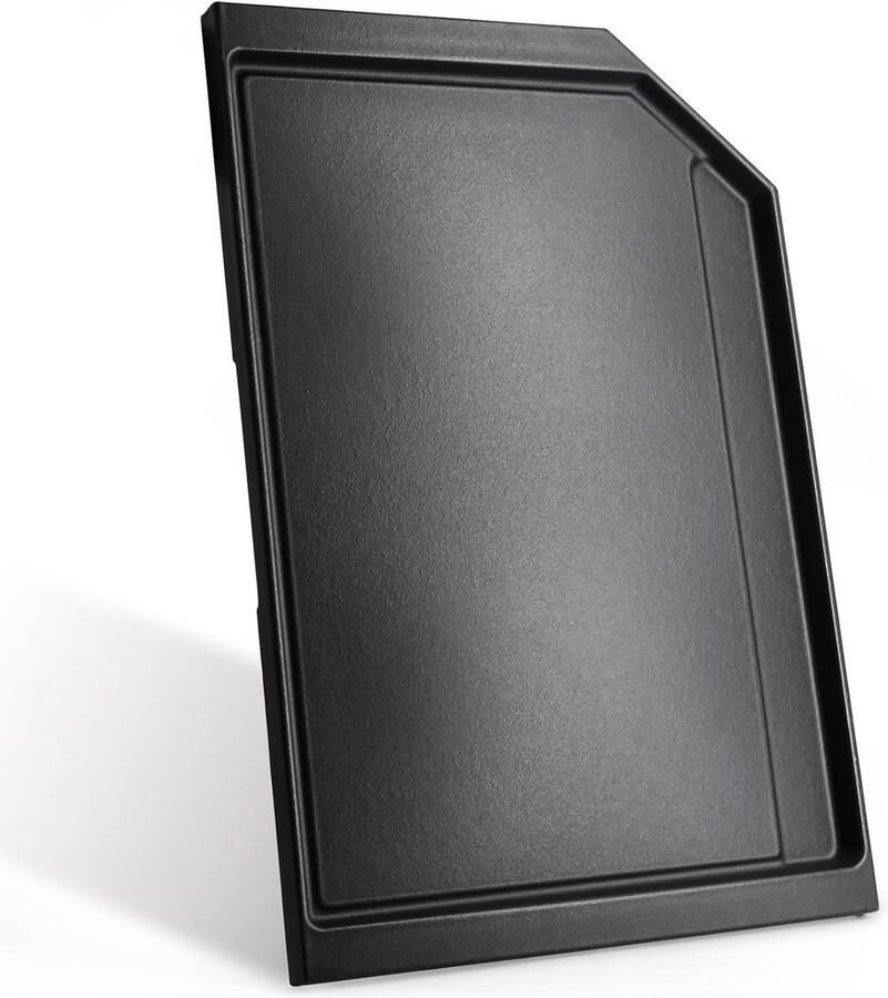 Gietijzeren Grillplaat Bakplaat Fornuis Koken aanrecht Zwaar Gietijzer 47.3 x 31.6 cm Zwart