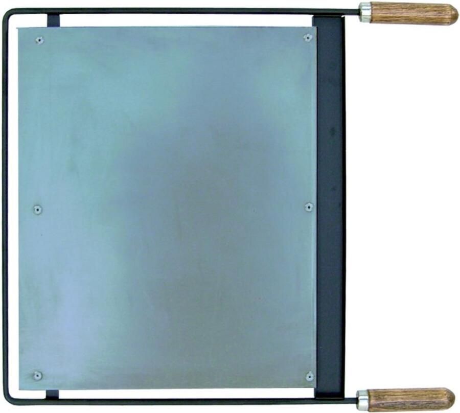 Gietijzeren Grillplaat Rechthoekig 41x46.5 cm voor Buiten Koken en BBQ
