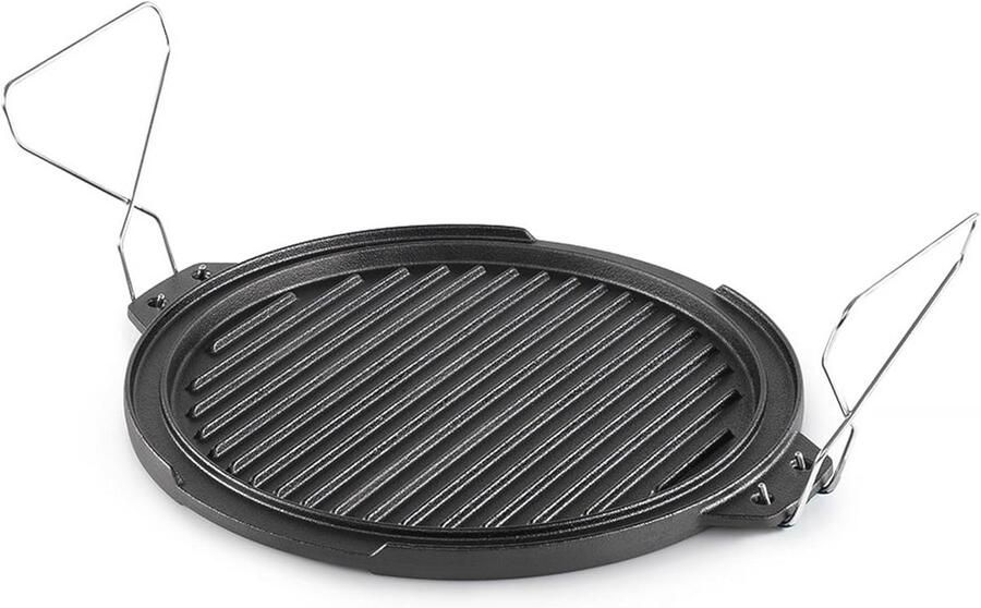 Gietijzeren Grillplaat voor Buiten Perfect voor Kamperen en Buitengebruik