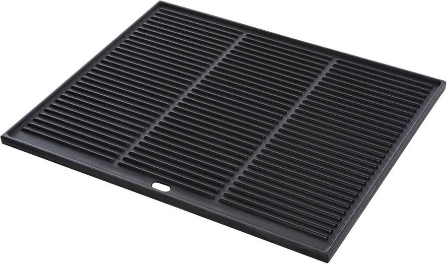 Gietijzeren grillplaat voor gas- kolen- en elektrische grills 48 5x40 cm