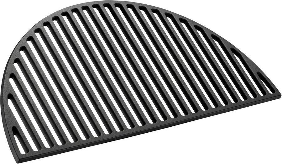 Gietijzeren grillrooster 49.8 x 24 3 x 0 9 cm rooster van gietijzer voor barbecue met behoud van warmte bbq-rooster voor grillstrepen op barbecuegerechten barbecue accessoires