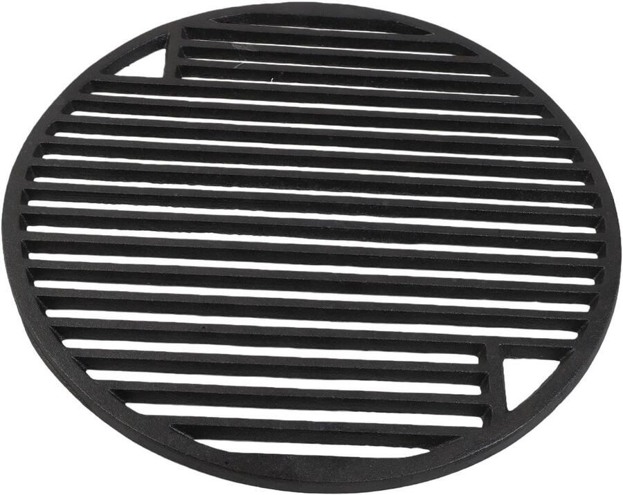 Gietijzeren Grillrooster Barbecue Rooster Outdoor Koken Ruime Kookzone 30-45.7cm Zwart